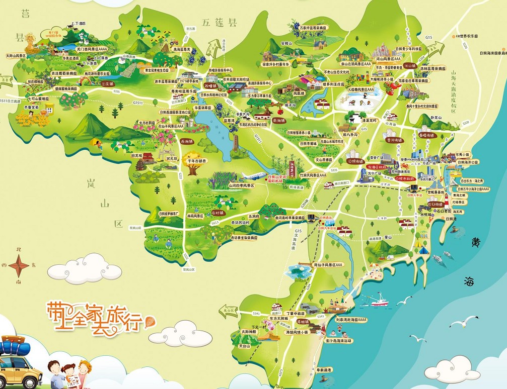庆安景区使用手绘地图给景区能带来什么好处？